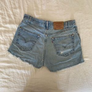 Levi’s 505 denim shorts size 34